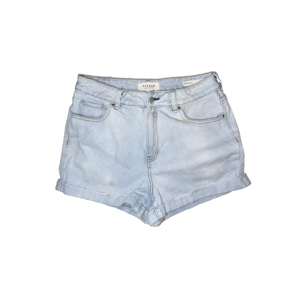PacSun High Waist Mom Shorts – Light Wash Denim | Size 29
